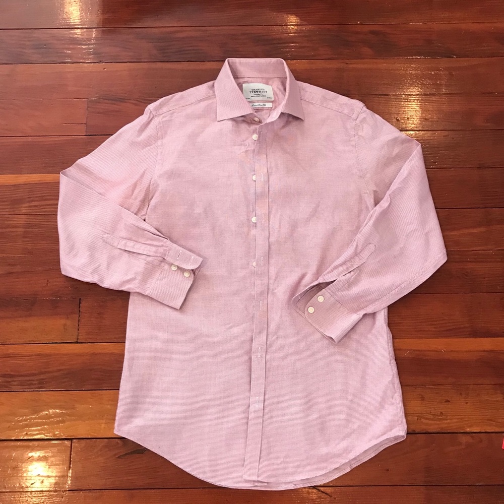 Charles Tyrwhitt Long Sleeve Button Down Shirt